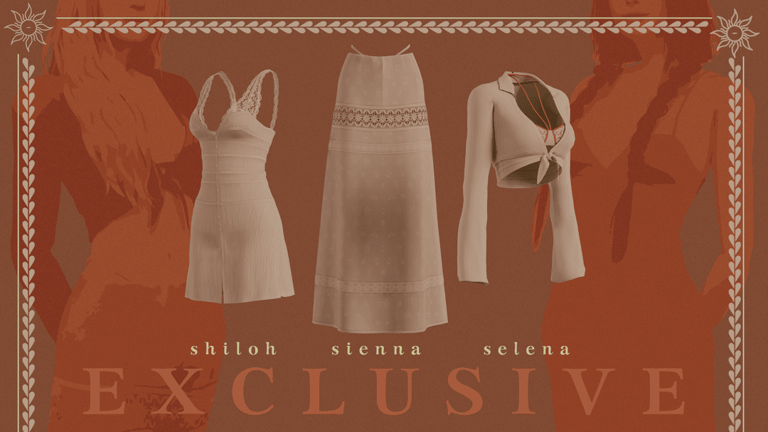 Скриншот мода Коллекция одежды Sunny Pieces